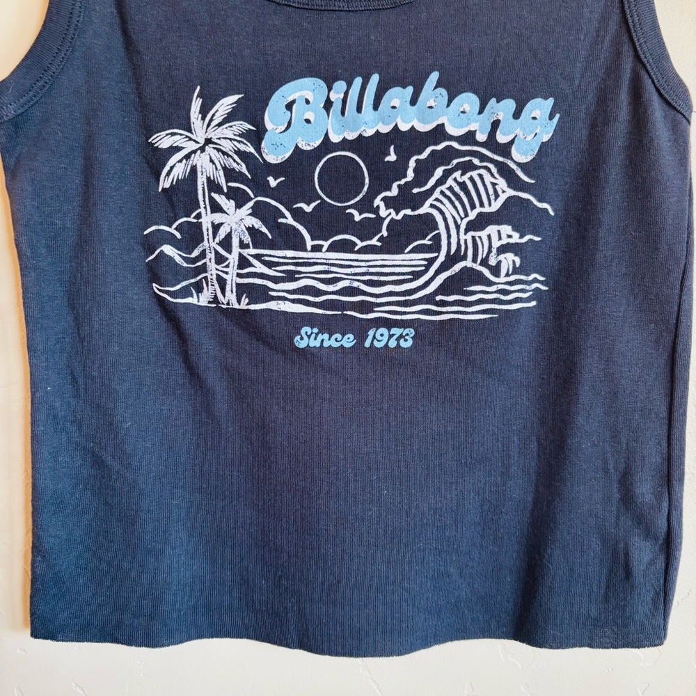Billabong Black Beachy Graphic Tank Top - Picture 4 of 11